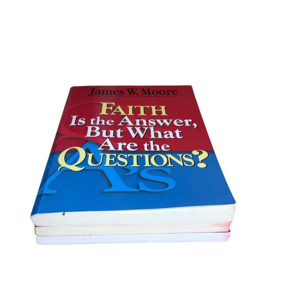 James W. Moore Christian Books Faith Is The Answer Are You Fired Up Top Ten List - Picture 3 of 11